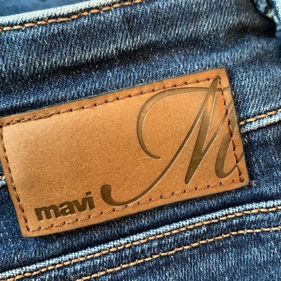 Mavi “Tess” high-rise skinny jeans in medium indigo wash - Picture 6 of 7